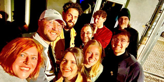 The team of Sociology of Migration and Education can be seen at the evening event of the DGS Congress.