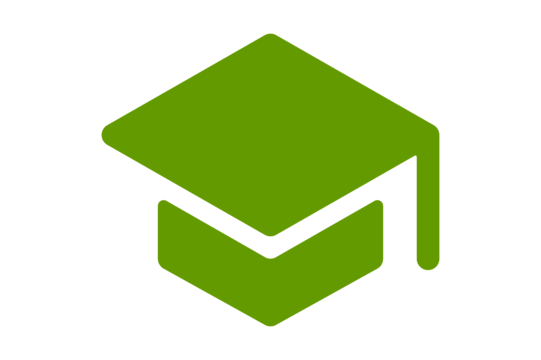 grünes Schulen Icon